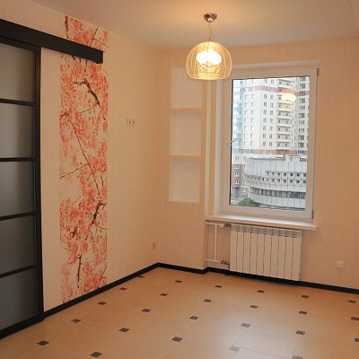 Косметический ремонт на Варшавской улице, квартира 75 м²